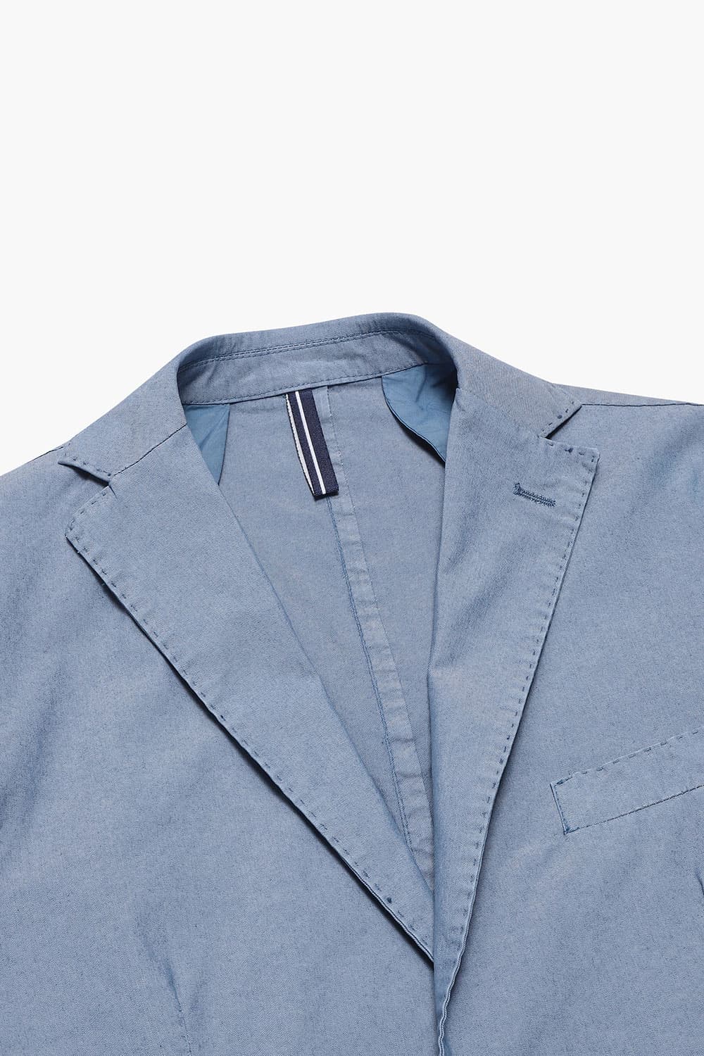 가먼트다잉 코튼믹스 베이직 자켓 블루 RE3SMBAJA901R62