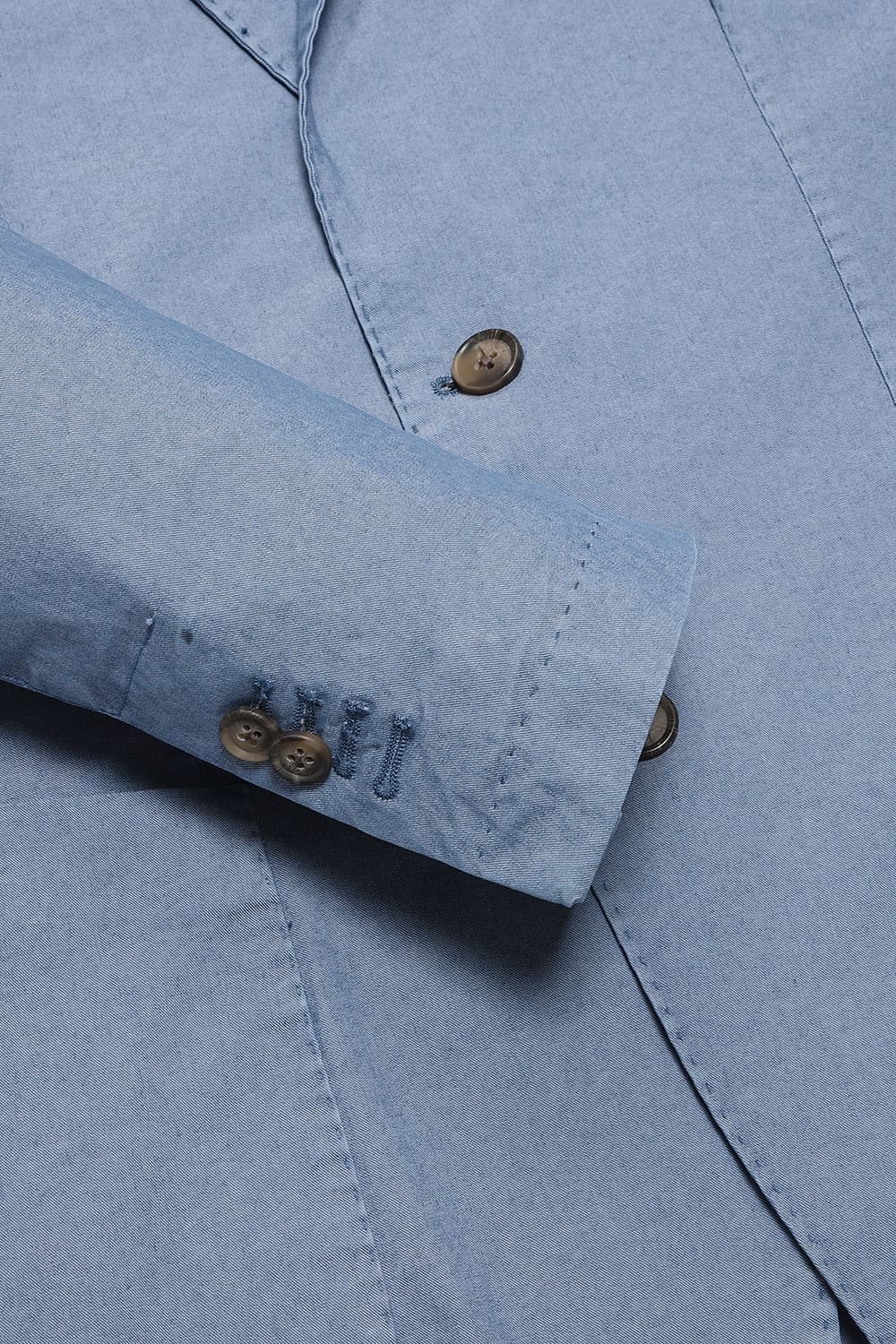 가먼트다잉 코튼믹스 베이직 자켓 블루 RE3SMBAJA901R62