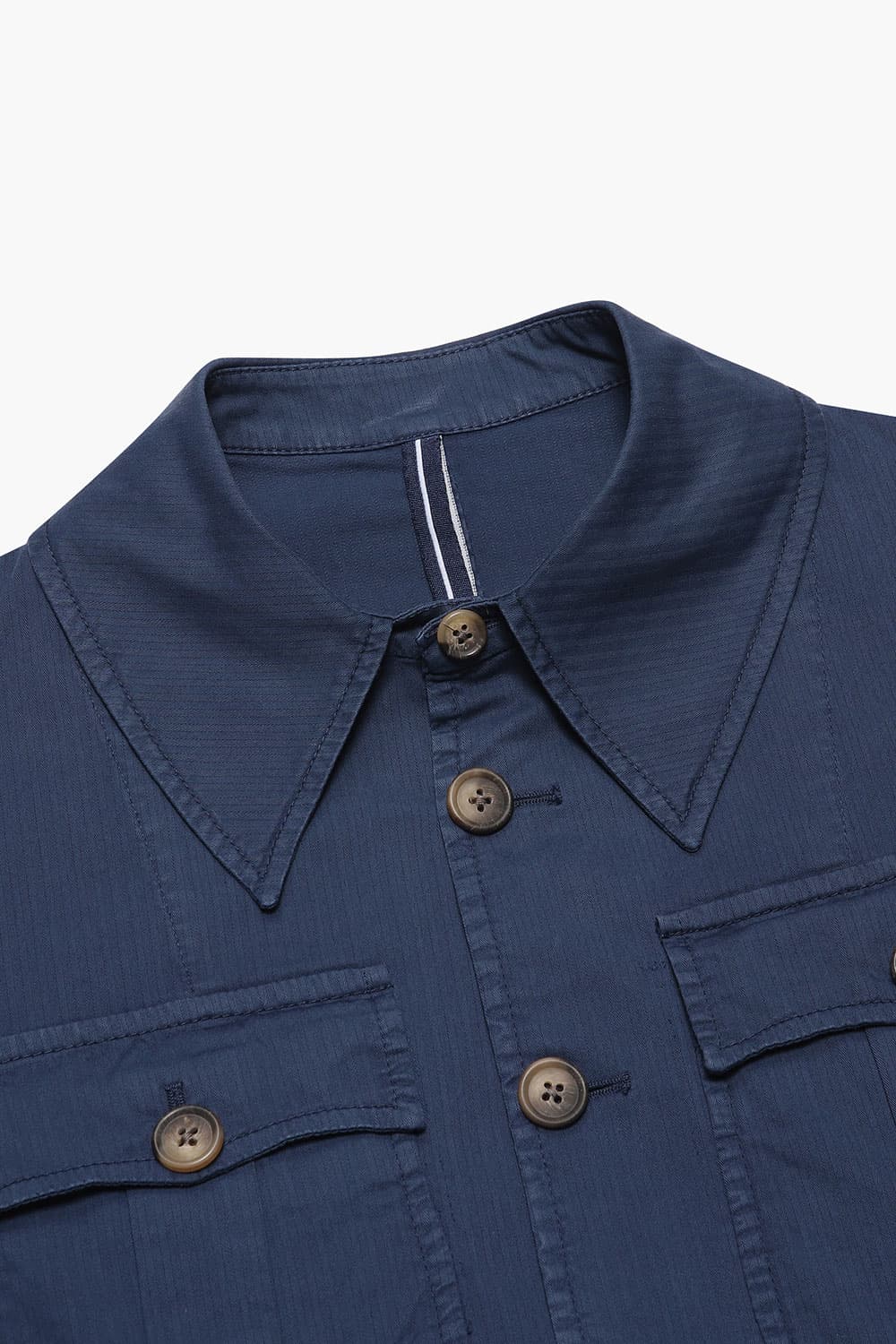 코튼 빅버튼 포켓 하프 코트 23S/99230/2904/82