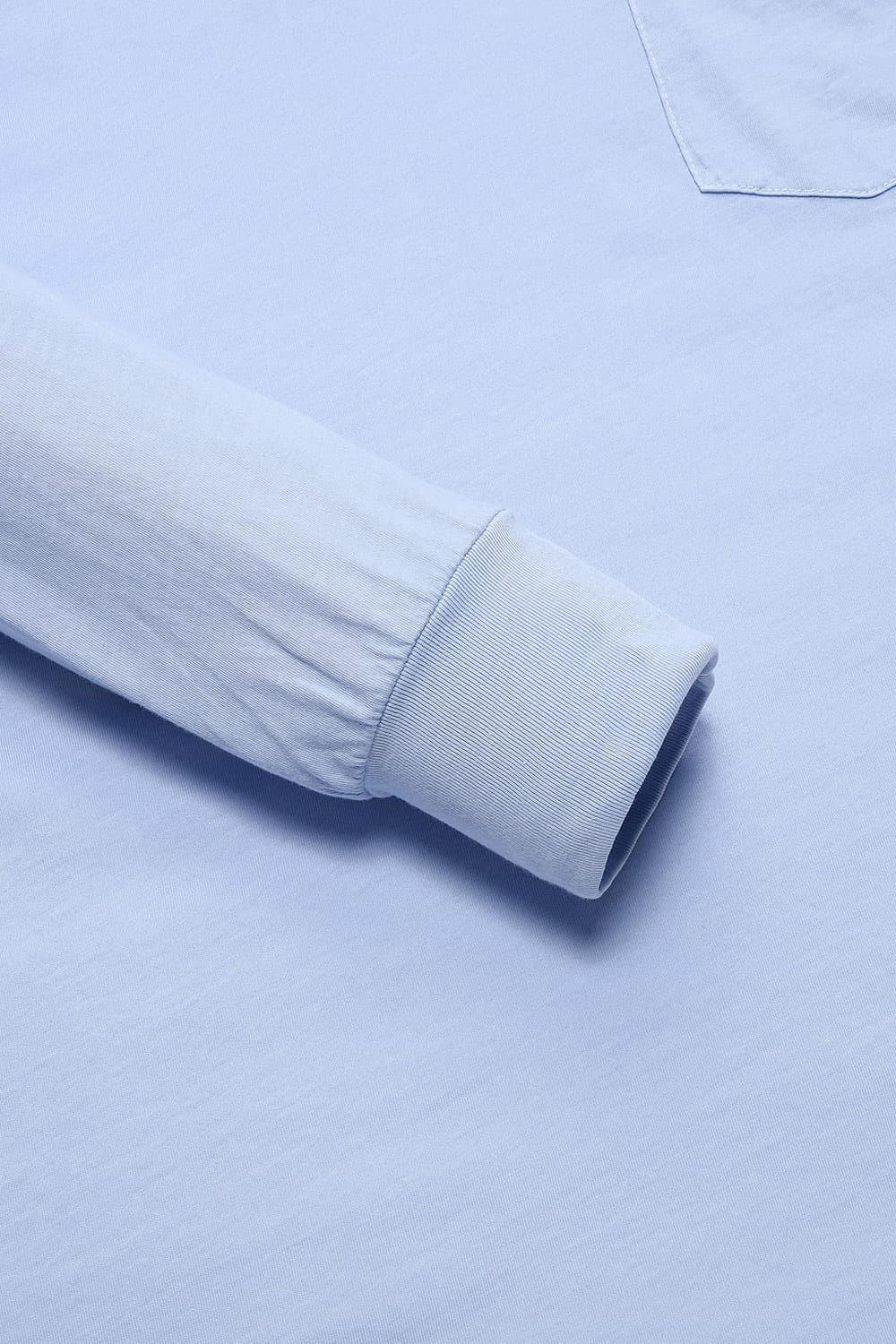 코튼 폴로 긴소매 티셔츠 블루 RE3SMBAPO101R62