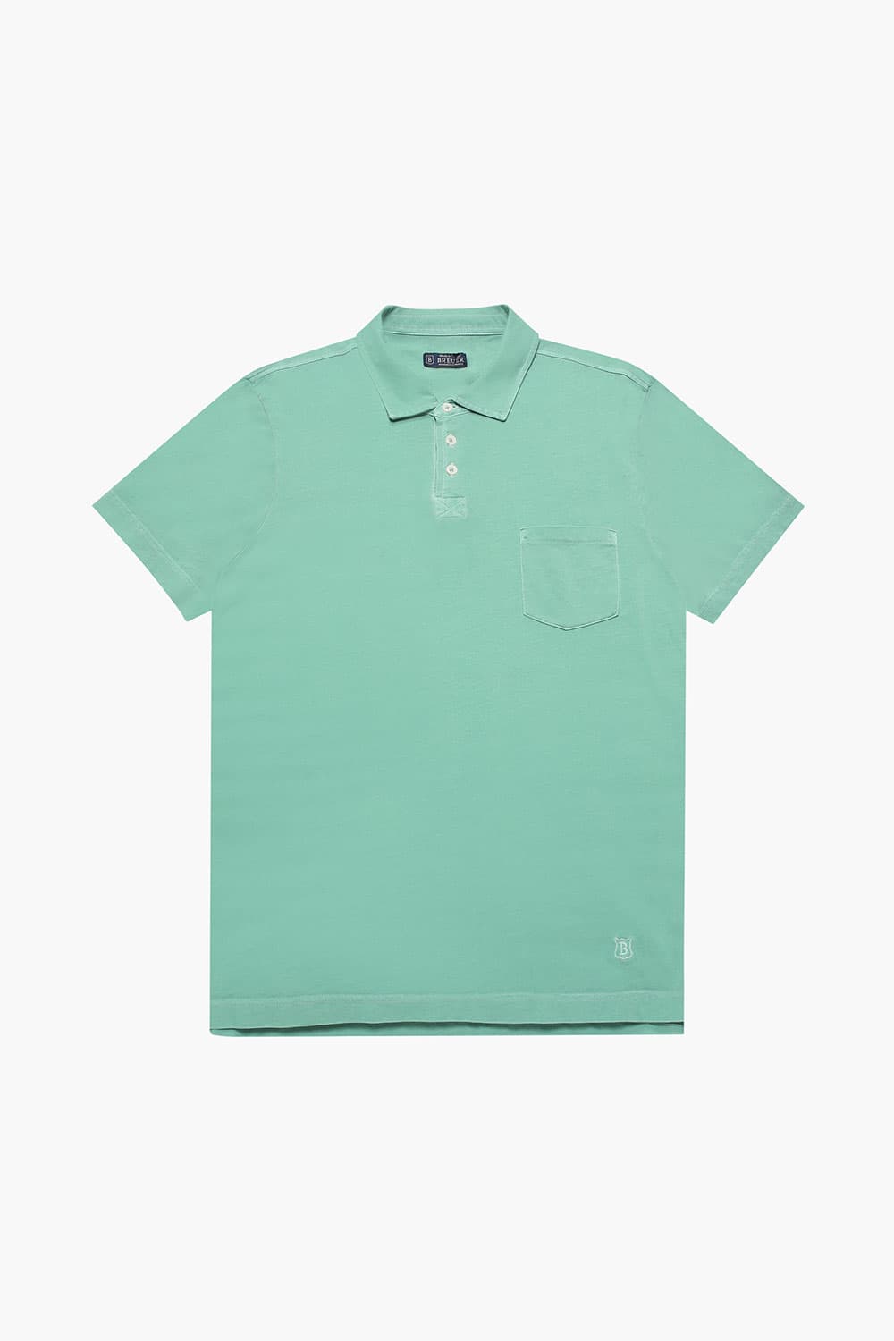 코튼 버튼 다운 포켓 반소매 티셔츠 69170P360013