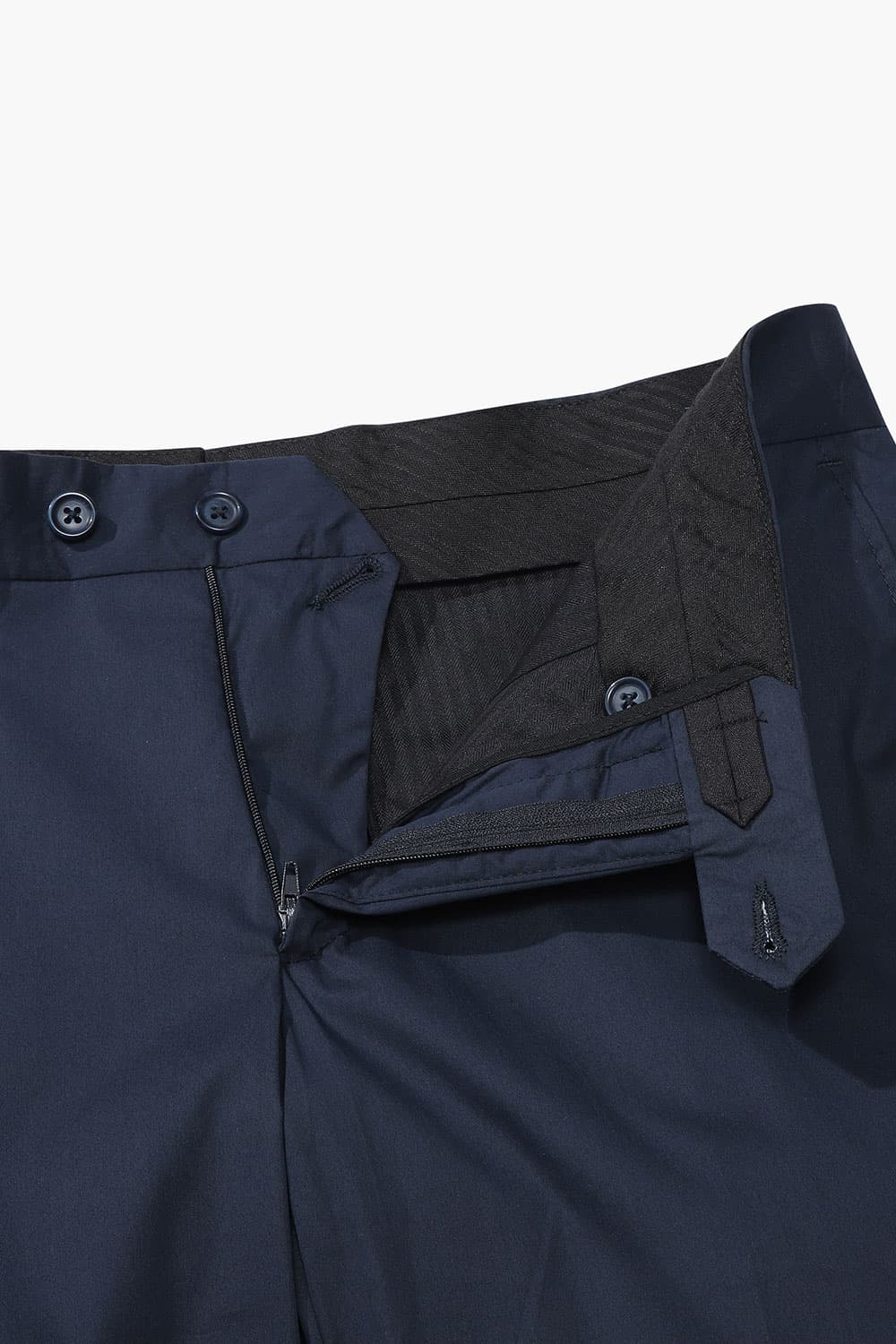 코튼폴리 슬림팬츠 다크 네이비 RE3SMBAPT902R66