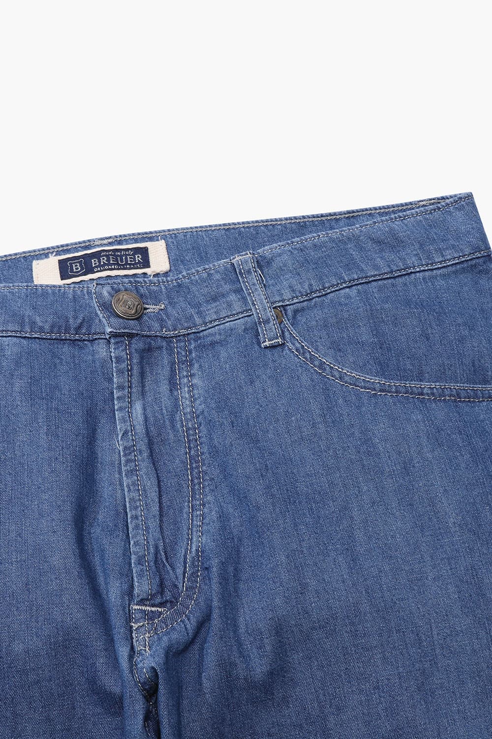 코튼 PREPPY 데님 네이비 RE3SMBAPT401R65