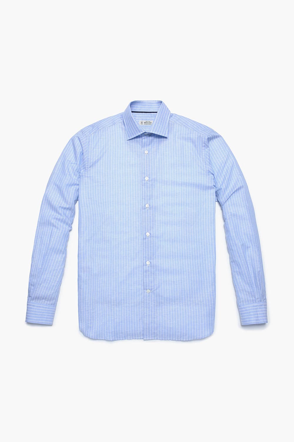 린넨 혼방 스트라이프 셔츠 BE220P341902