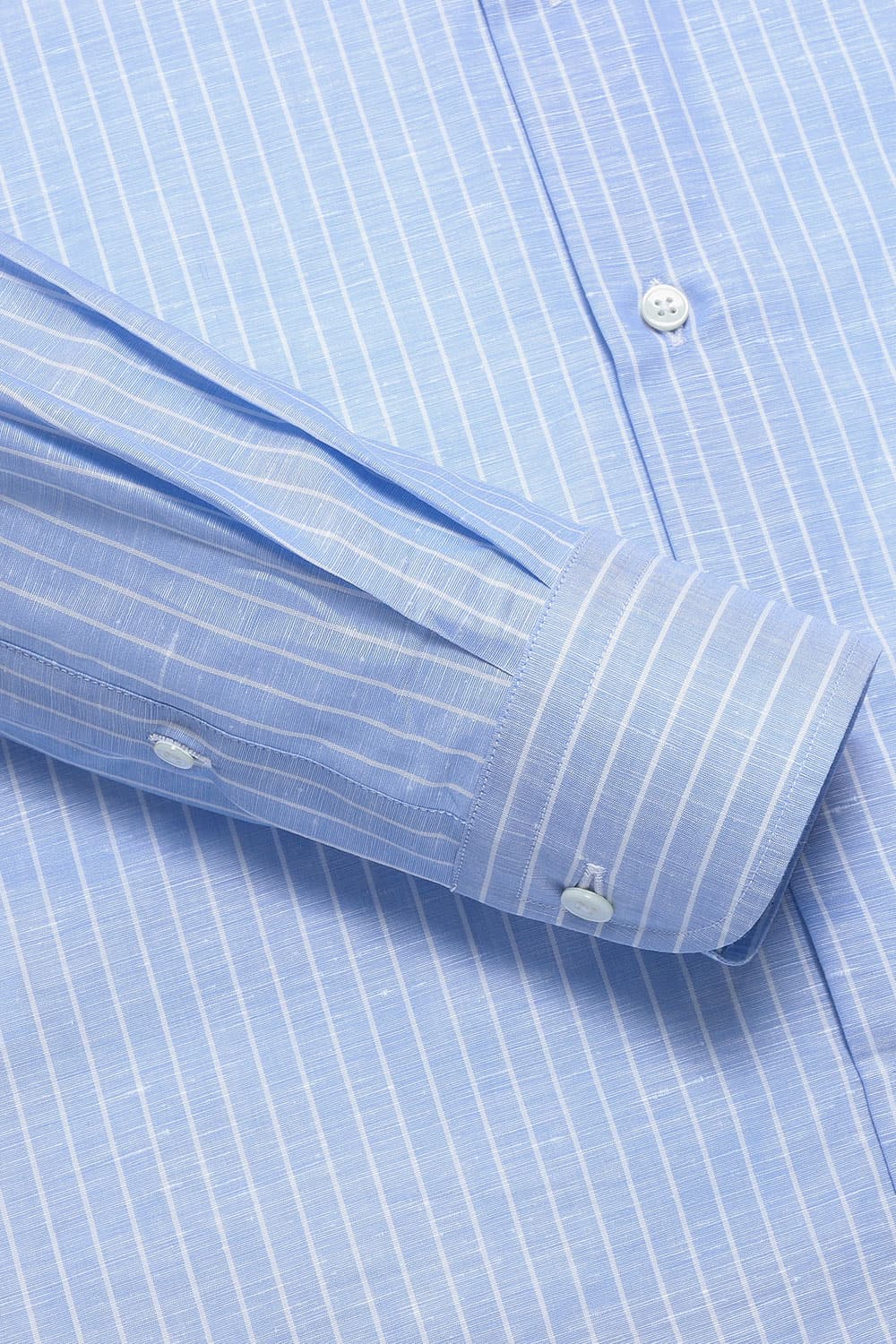 린넨 혼방 스트라이프 셔츠 BE220P341902