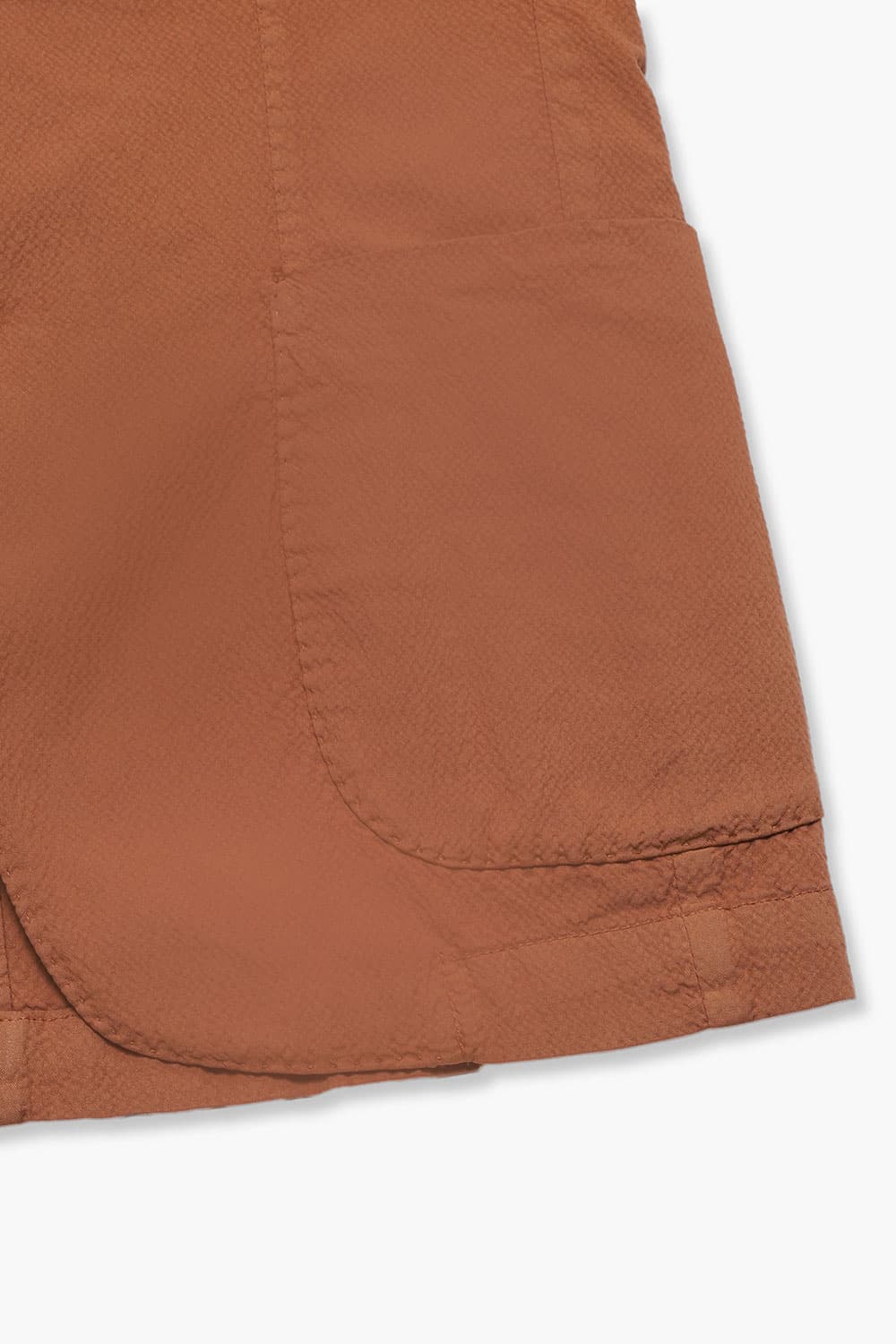 코튼 시어써커 솔리드 재킷 오렌지 RE3SMBAJA904R42