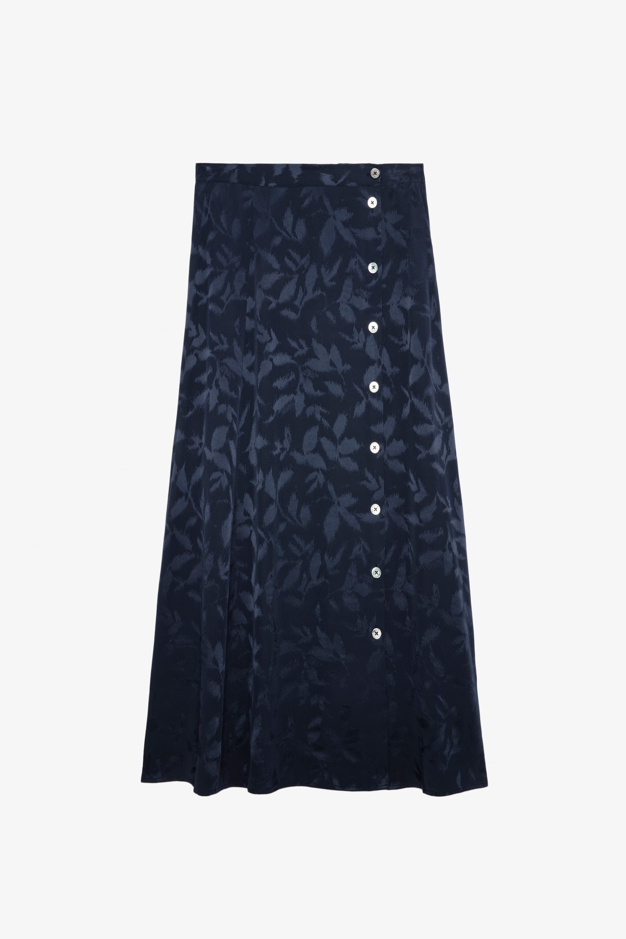 June Silk Jacquard Skirt