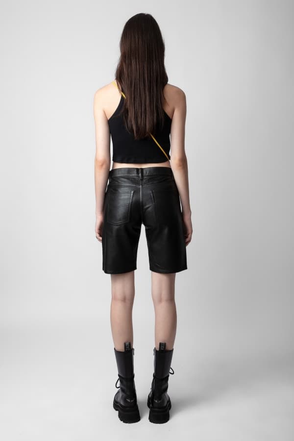 Sady Leather Shorts