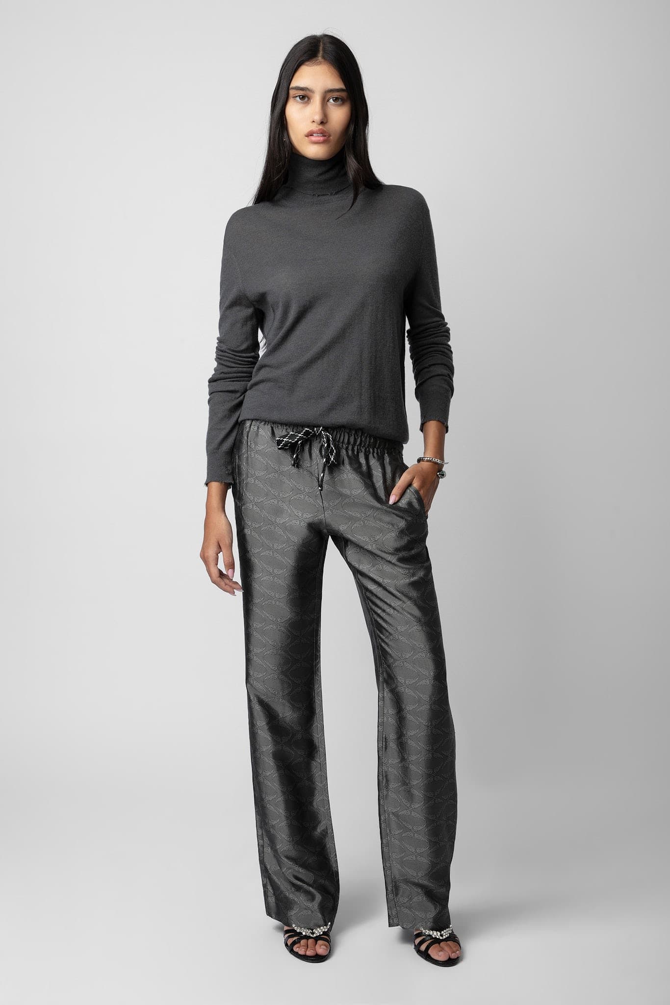 Pomy Jacquard Trousers