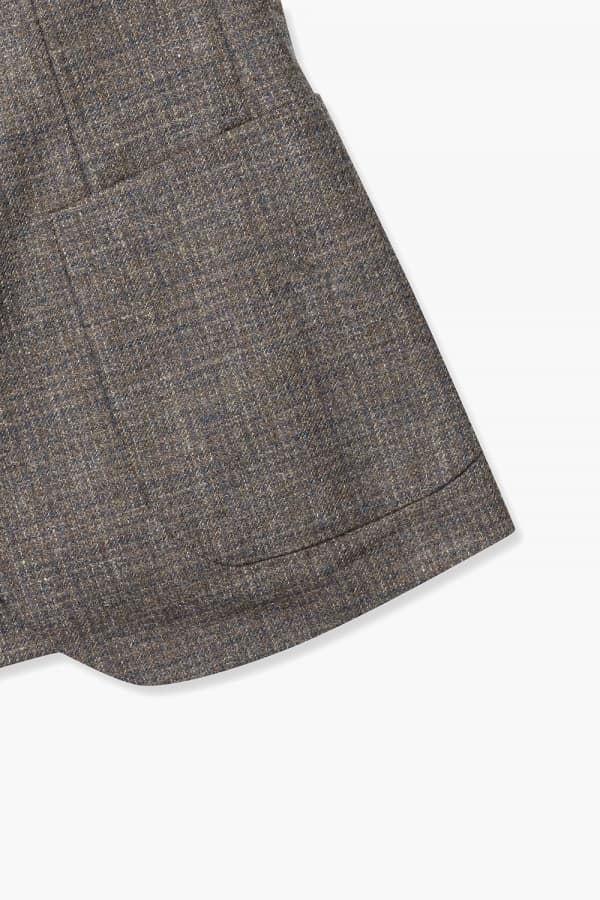 울캐시미어 체크 재킷 RE3FMBAJA203R85