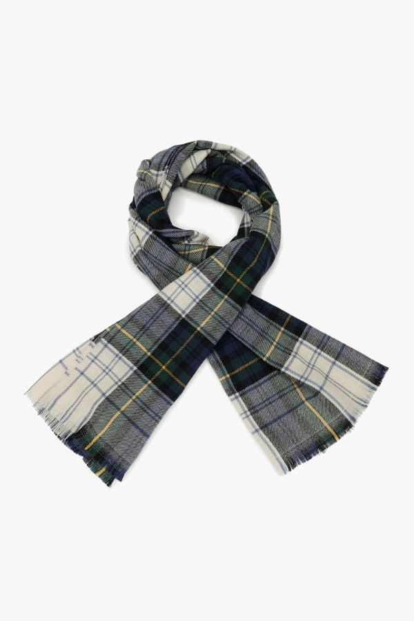 울 체크 머플러 RE3FMBBSC104R75