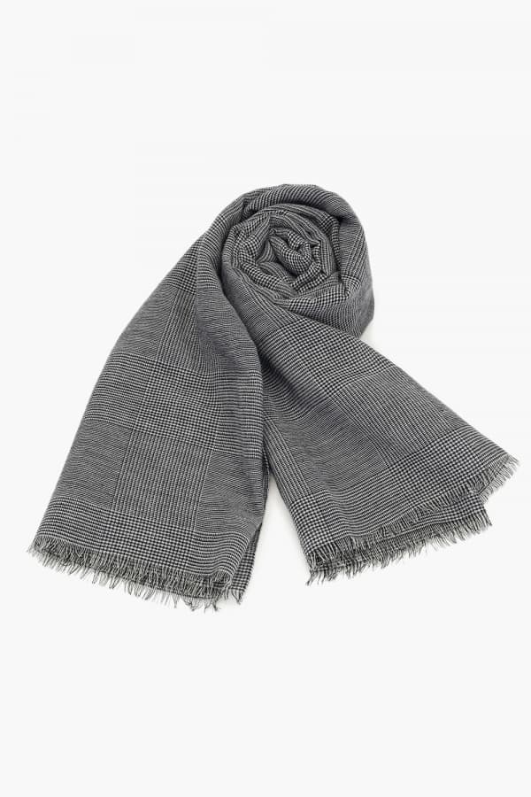 울 체크 머플러 RE3FMBBSC105R98