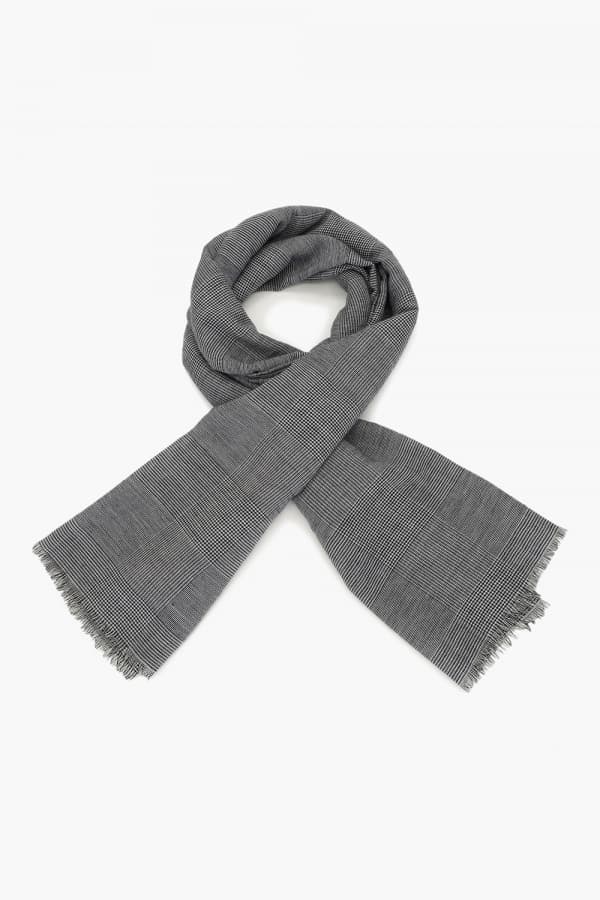 울 체크 머플러 RE3FMBBSC105R98