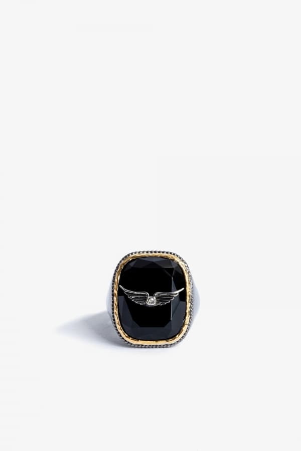 Rock Signet Ring