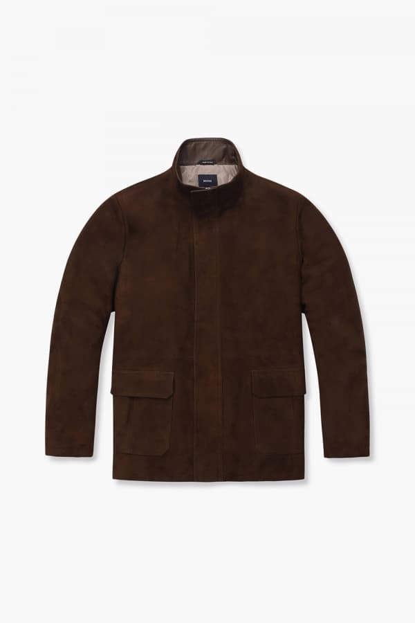 스웨이드 패딩 사파리 RE3FMBAOT803R89