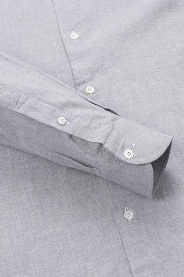 코튼 솔리드 플란넬 셔츠 RE3FMBASH302R92