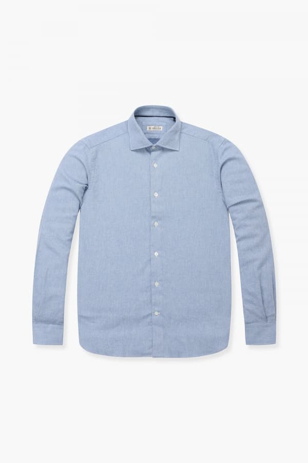 코튼 솔리드 플란넬 셔츠 RE3FMBASH305R62