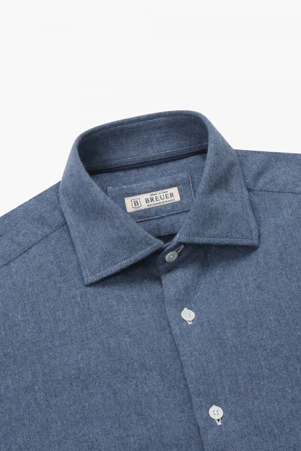 코튼 솔리드 플란넬 셔츠 RE3FMBASH305R65