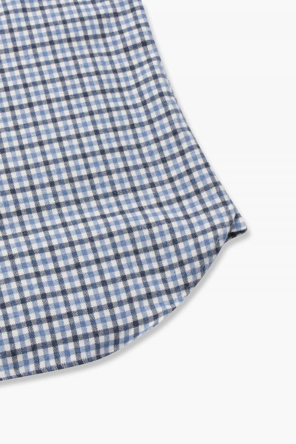 코튼 깅엄체크 플란넬 셔츠 RE3FMBASH308R65