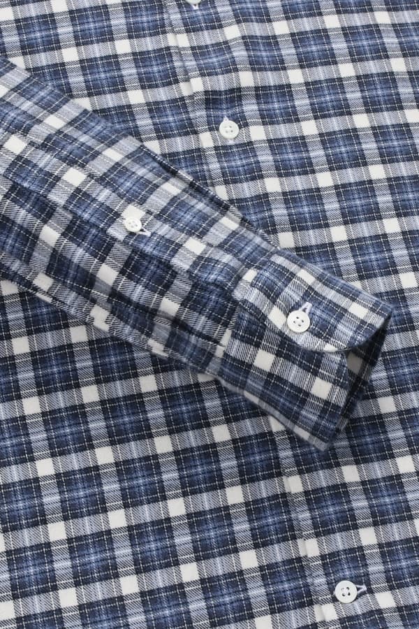 코튼 타탄체크 플란넬 셔츠 RE3FMBASH309R64