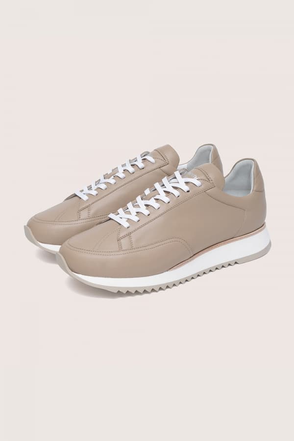 스니커즈 CABOURG Taupe Women Sneakers QE3FFTMSS103Q17