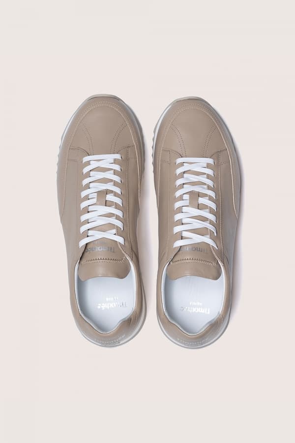 스니커즈 CABOURG Taupe Women Sneakers QE3FFTMSS103Q17