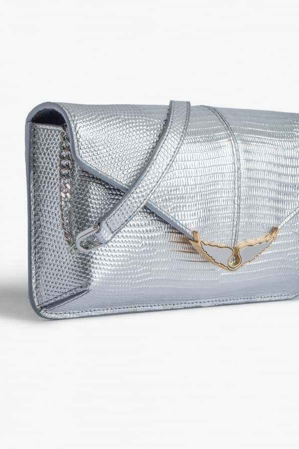 Borderline Metallic Clutch