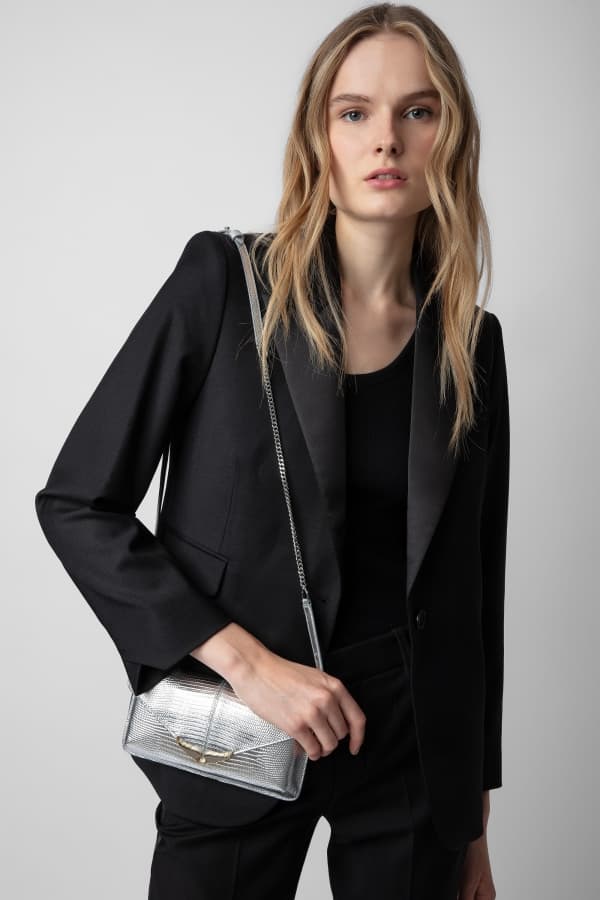 Borderline Metallic Clutch