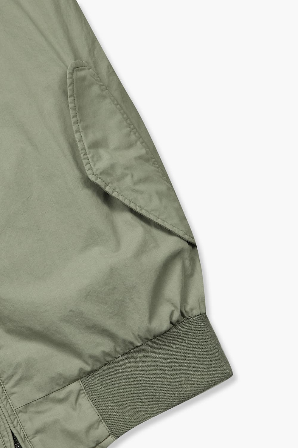 코튼 CITY 블루종 카키 RE2SMBAOT101R75