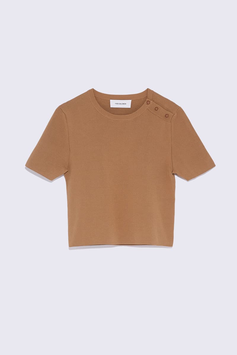 스트레치 숏슬리브스 니트 CE4SFYSTP027C85