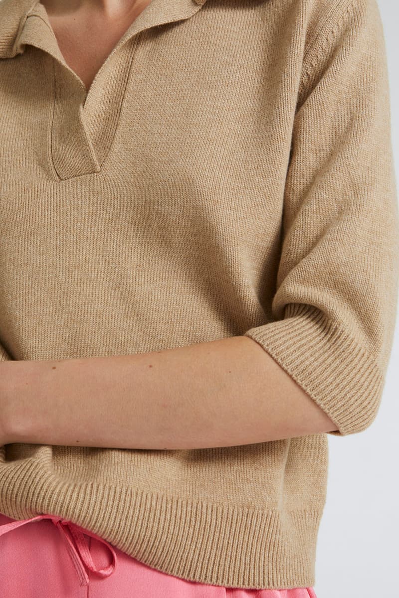 폴로 셔츠 숏 슬리브스 니트 CE4SFYSTP026C01