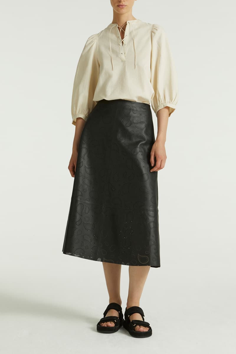 펀칭 맥시 스커트 CE4SFYSSK020C99