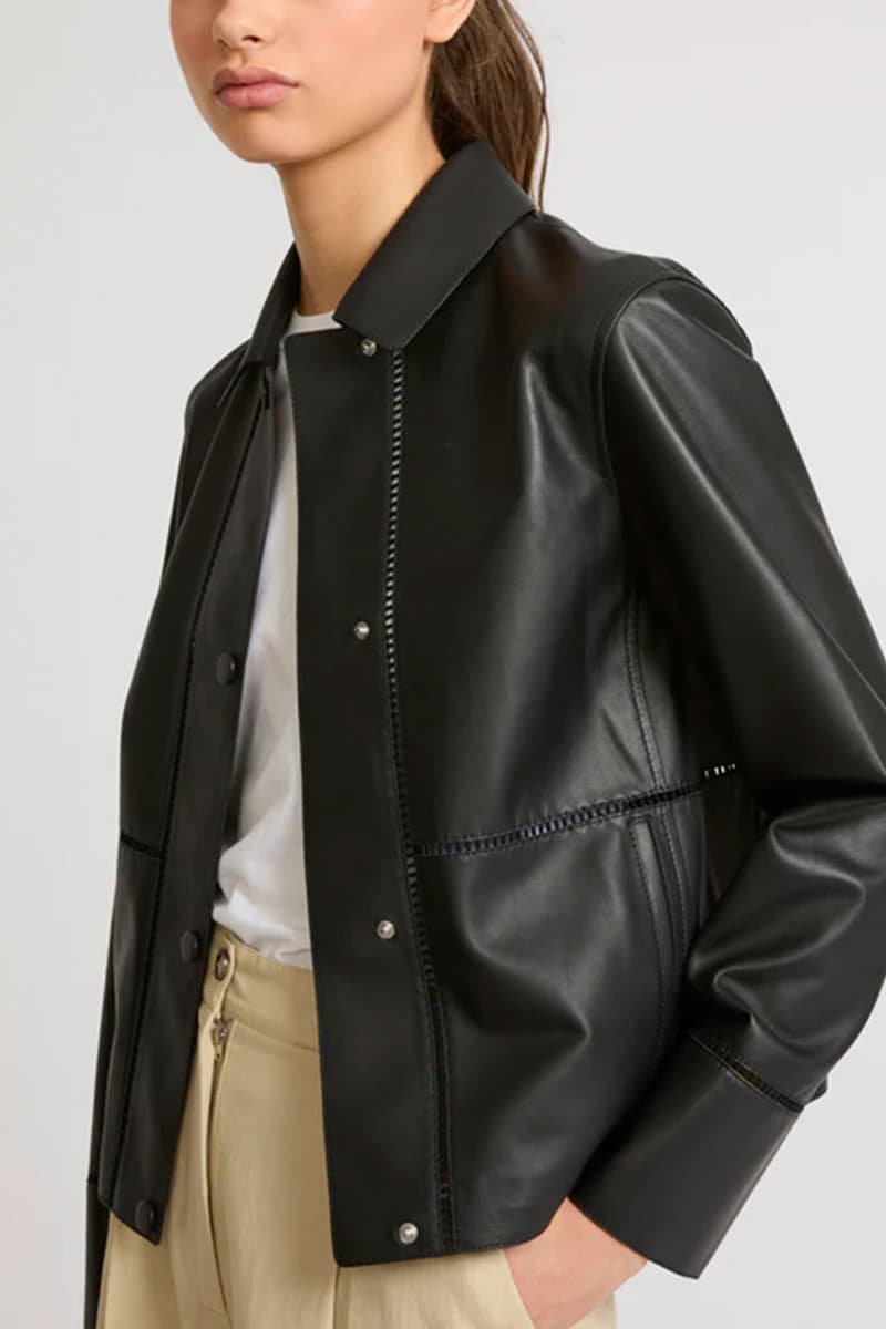 펀칭 양가죽 자켓 CE5SFLEJA007C10