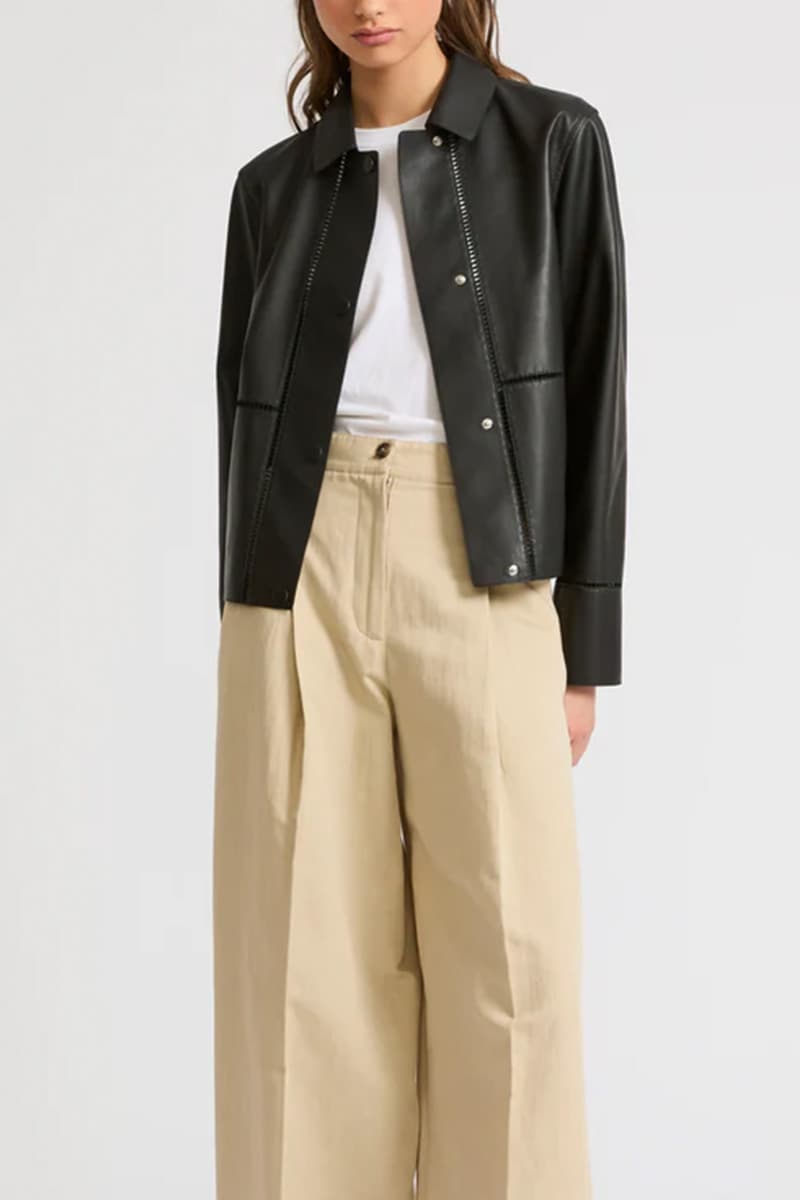 펀칭 양가죽 자켓 CE5SFLEJA007C10