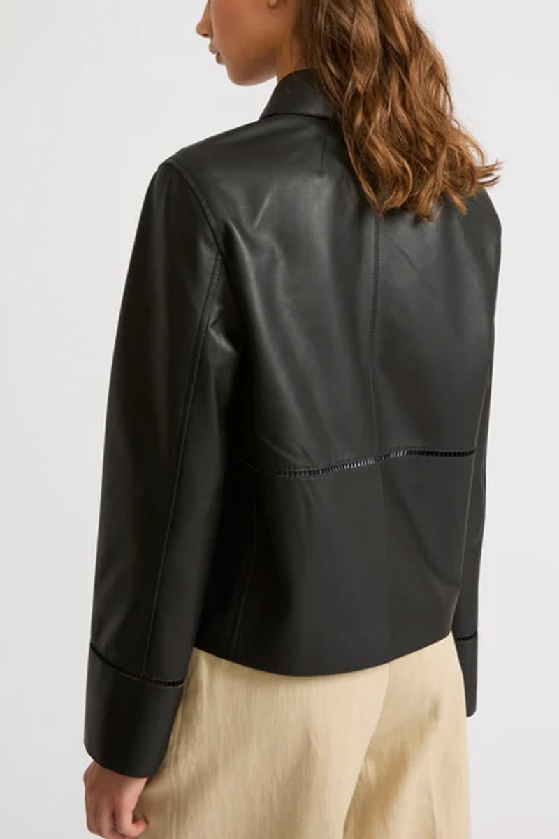 펀칭 양가죽 자켓 CE5SFLEJA007C10