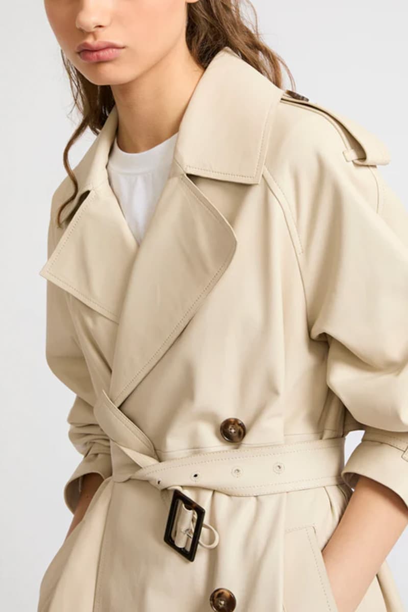 벨트 롱 트렌치 코트 CE5SFLECO010C12