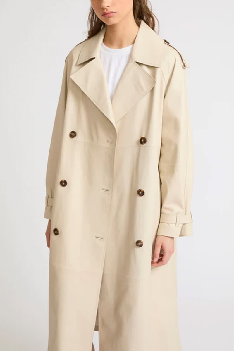 벨트 롱 트렌치 코트 CE5SFLECO010C12