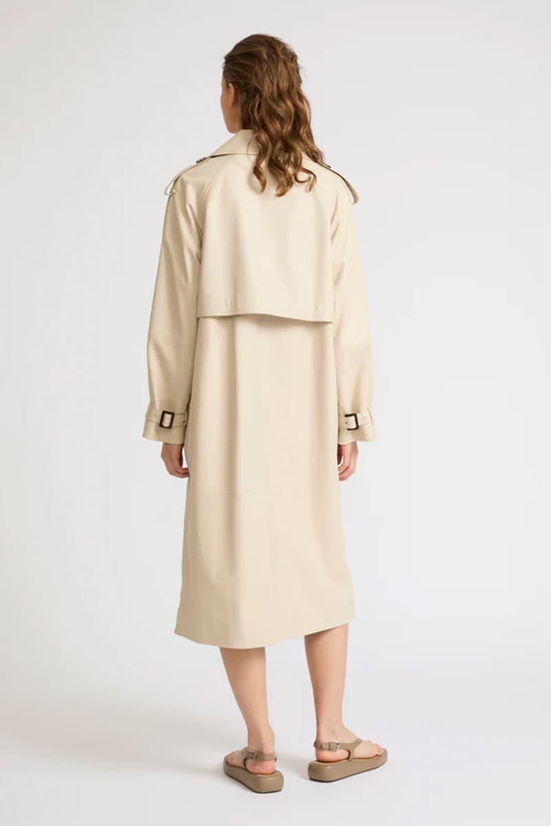 벨트 롱 트렌치 코트 CE5SFLECO010C12
