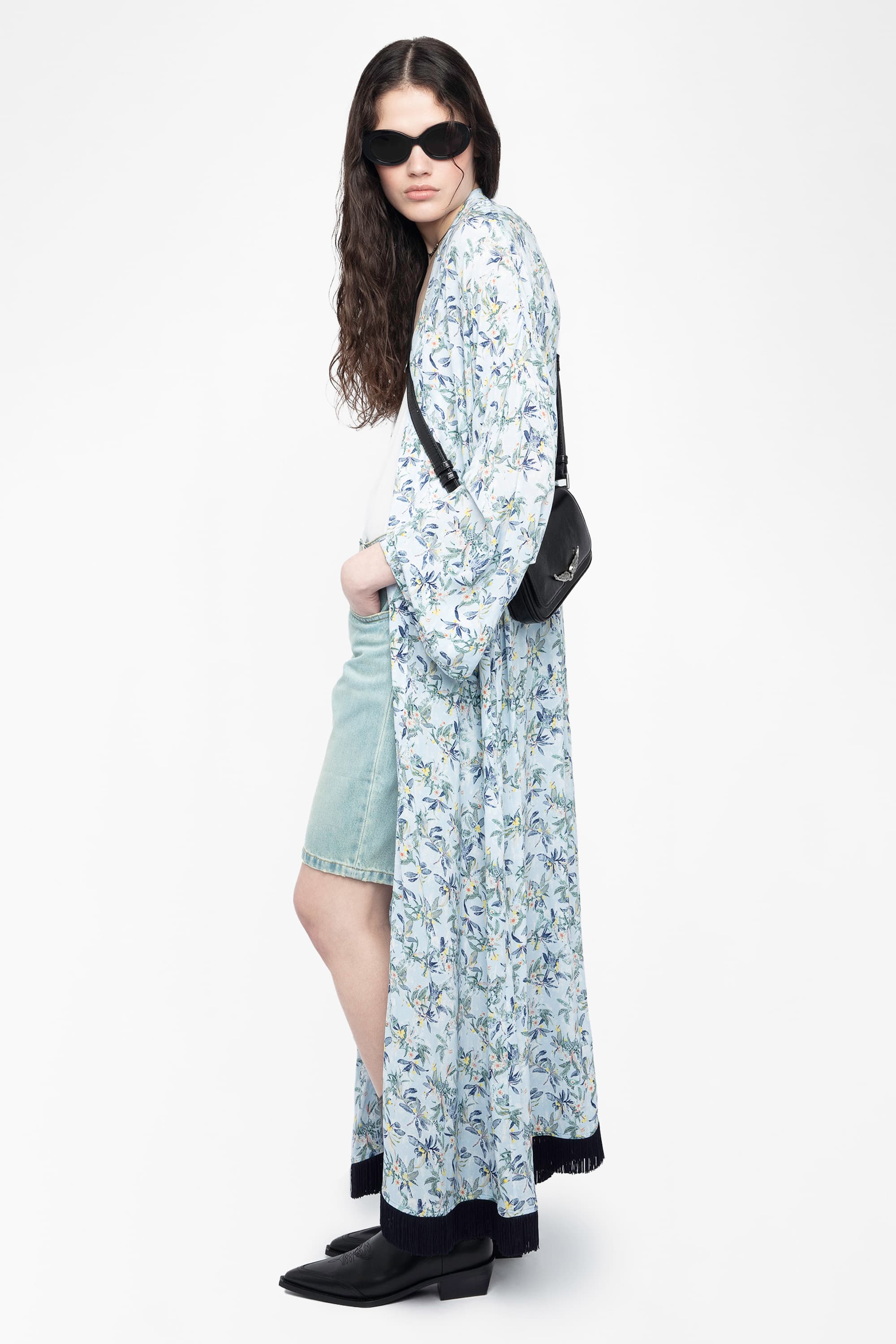 Kimono Flower Cardigan