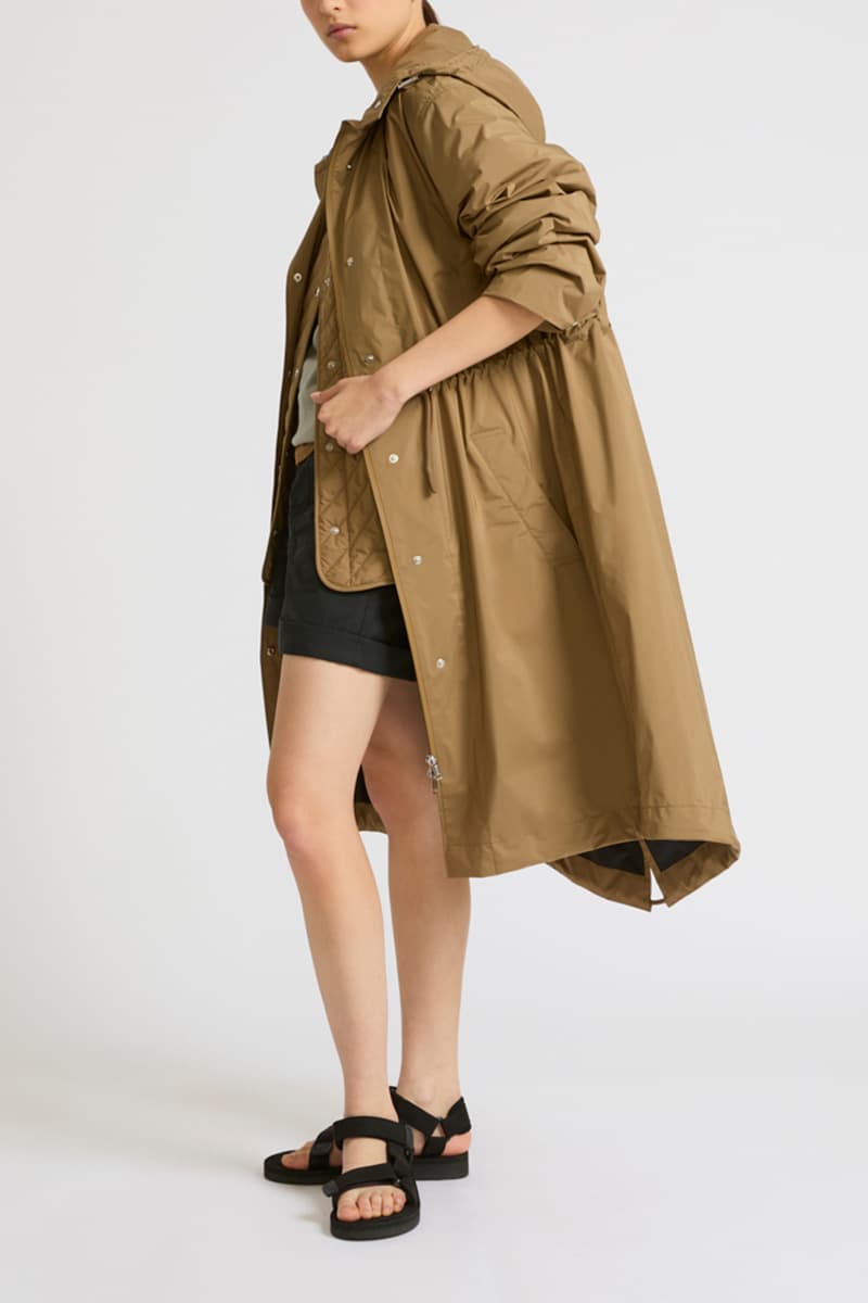 테크니컬 롱 허리 스트링 파카 CE5SFCTCO016C16