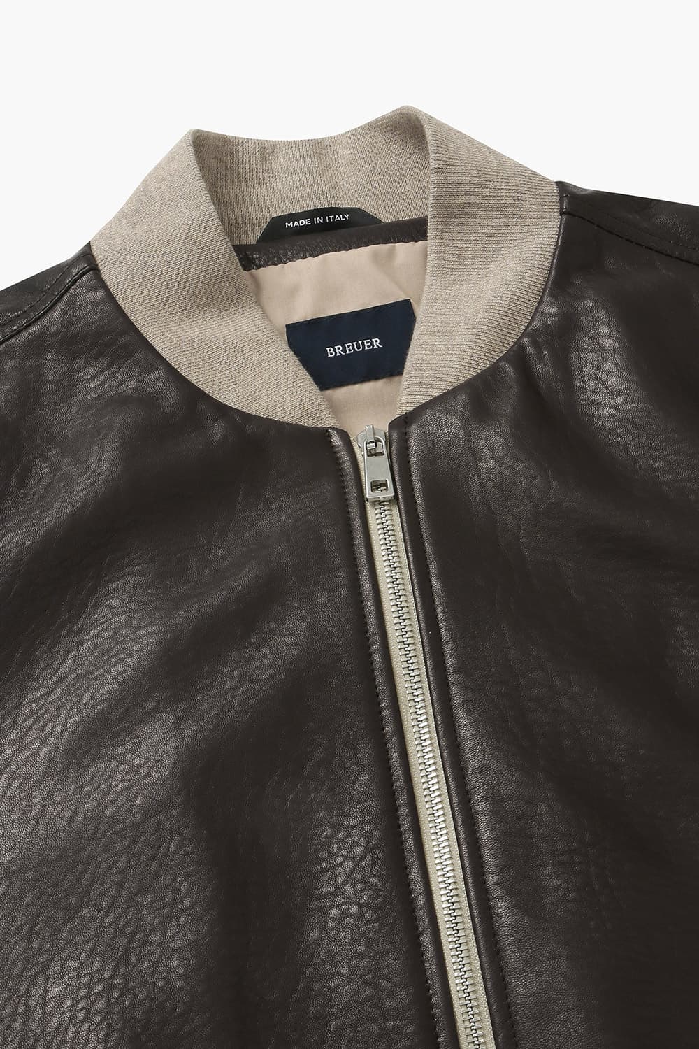 램스킨 스타디움 가죽 점퍼 4S63P302STRONG020