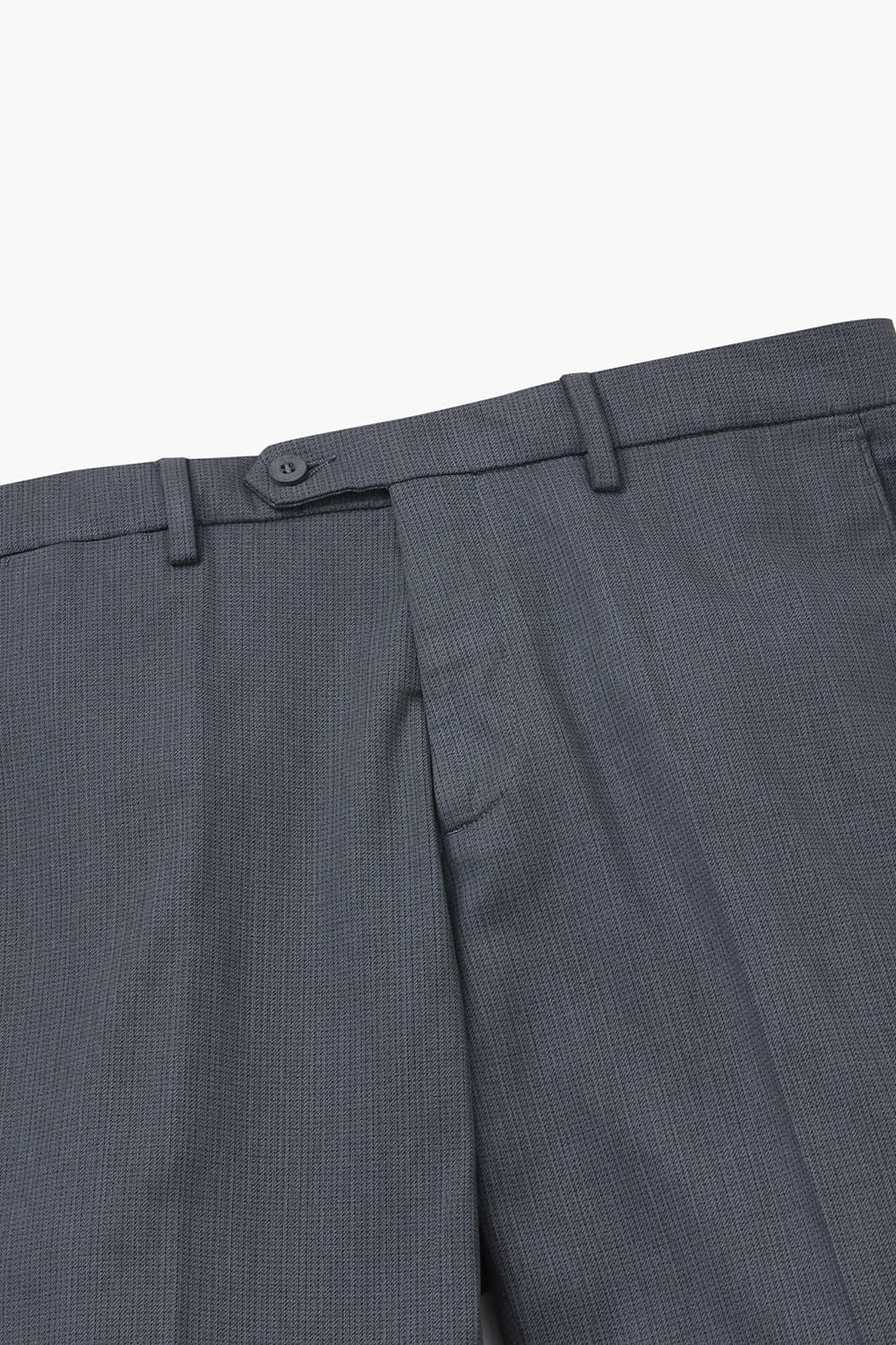 코튼 슬림 그레이 팬츠