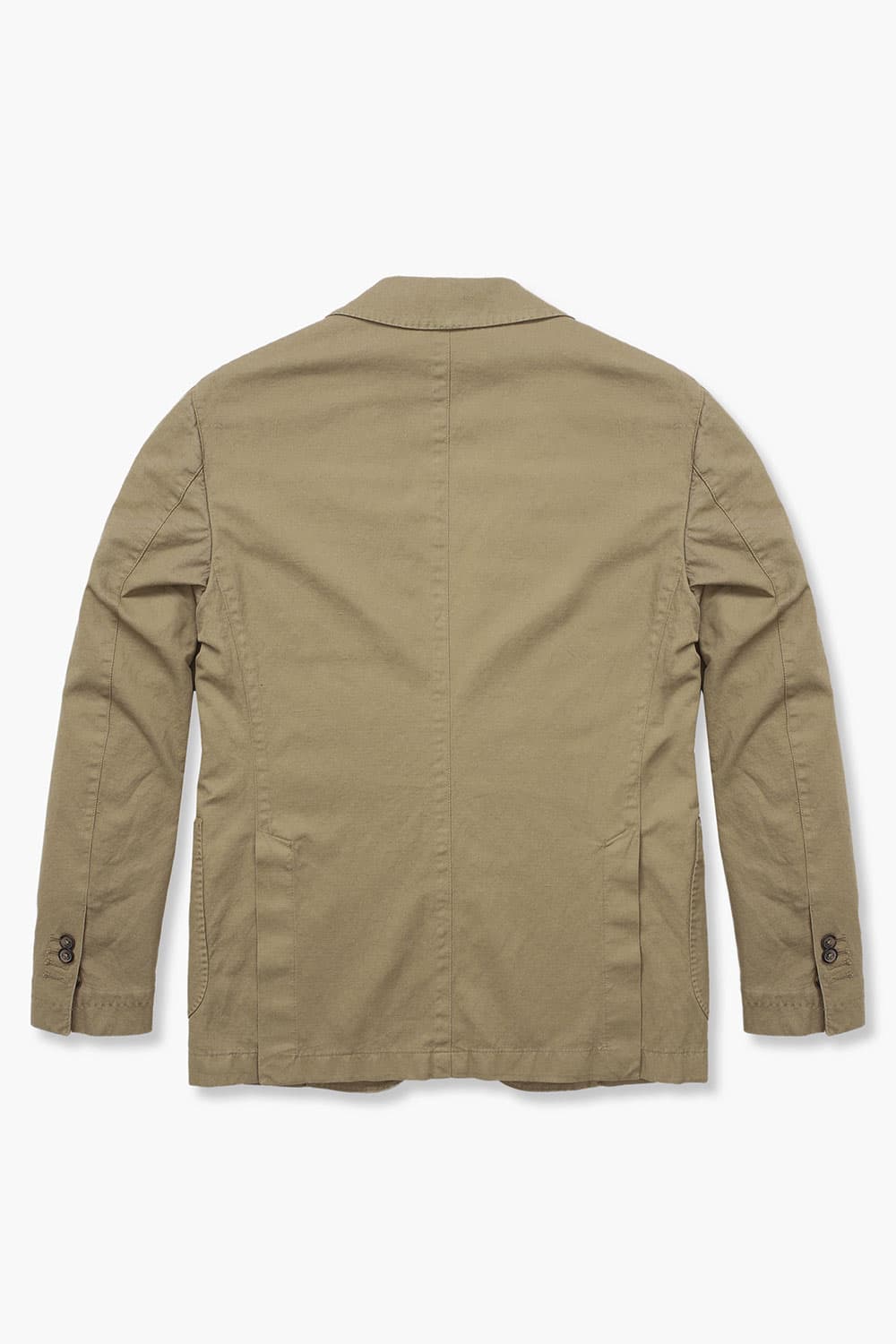 코튼 베이직 브라운 테일러드 자켓