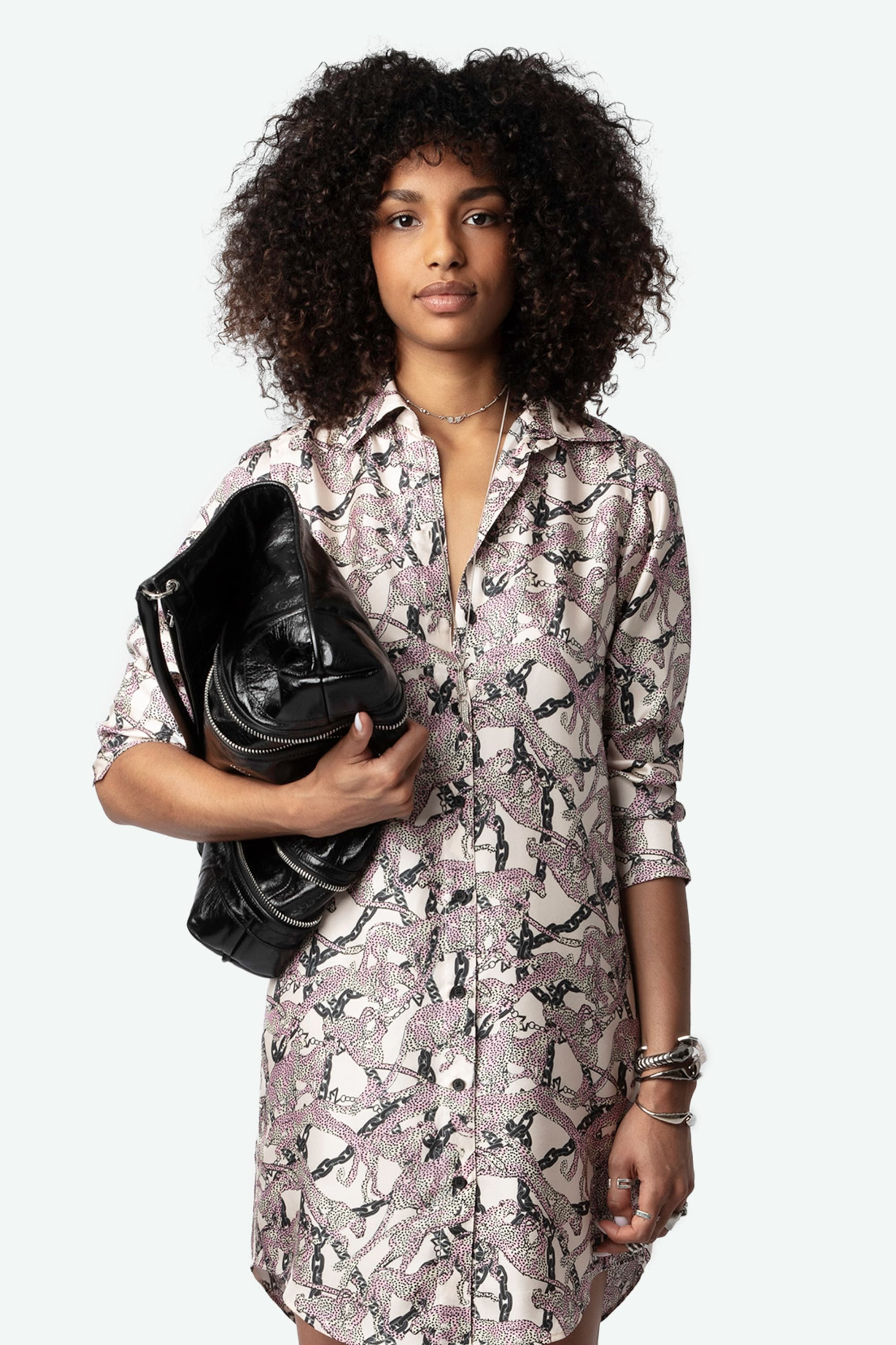 Rais Chain Silk Dress