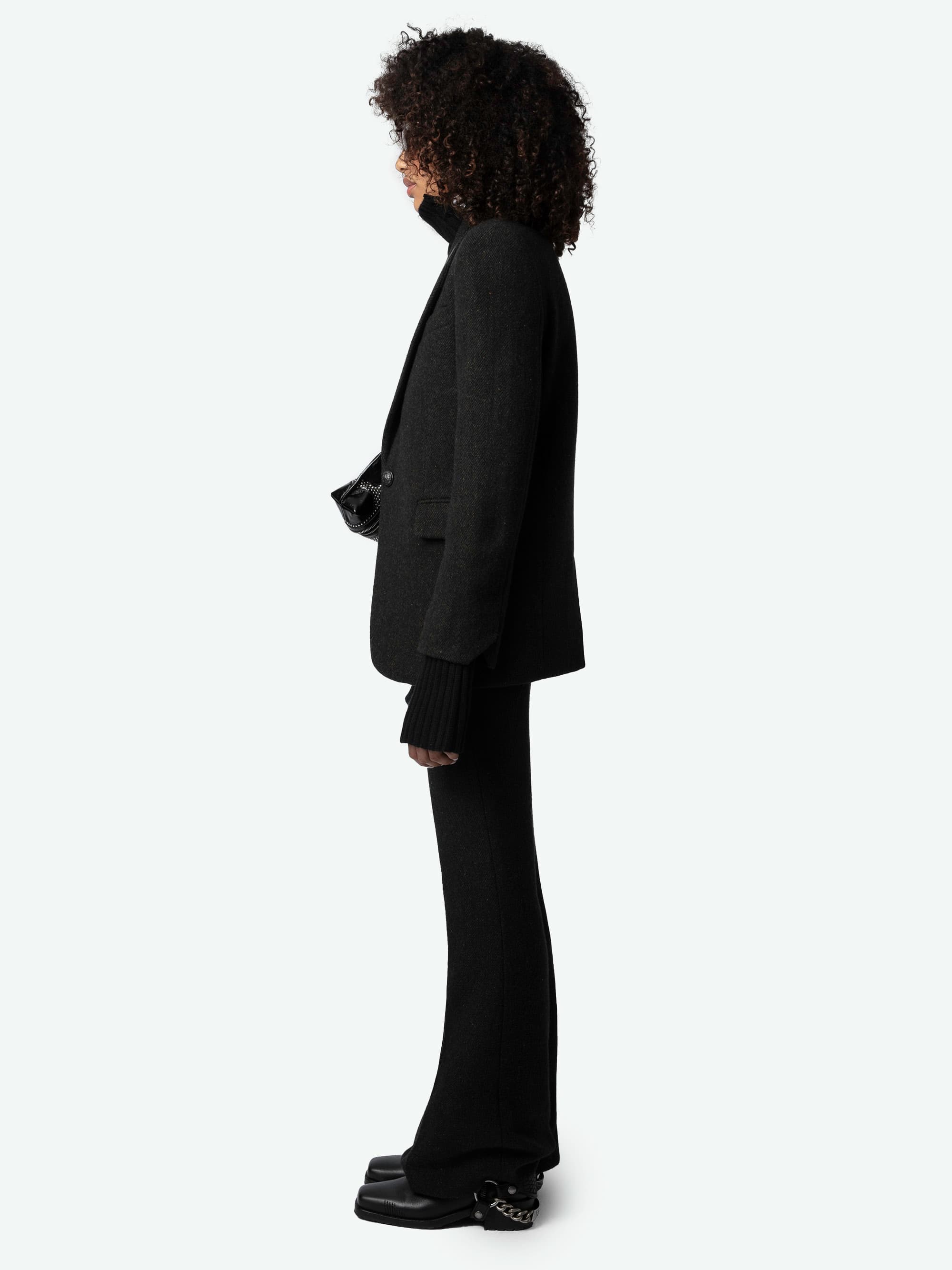 Vingt Chevron Wool Jacket