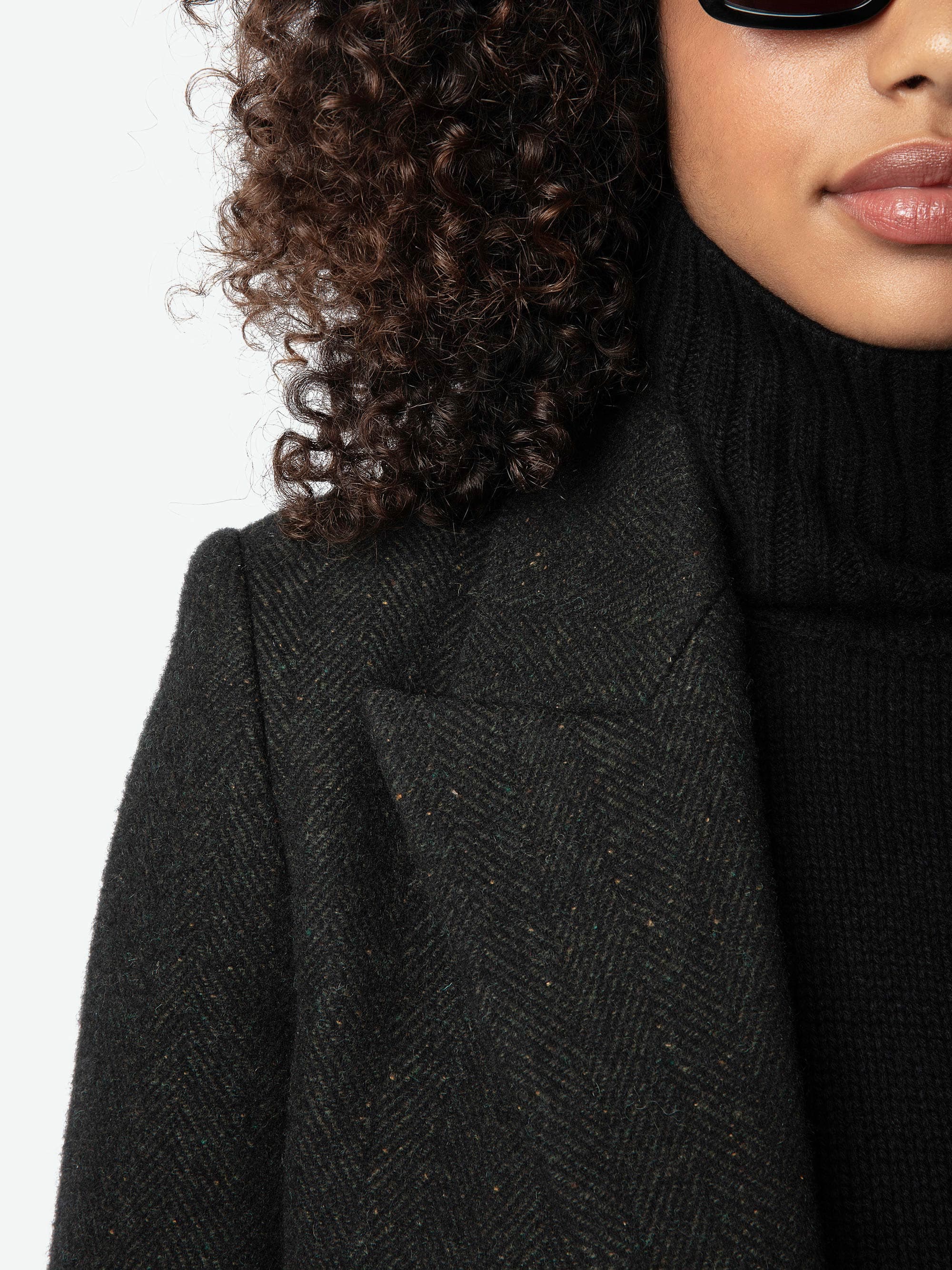 Vingt Chevron Wool Jacket