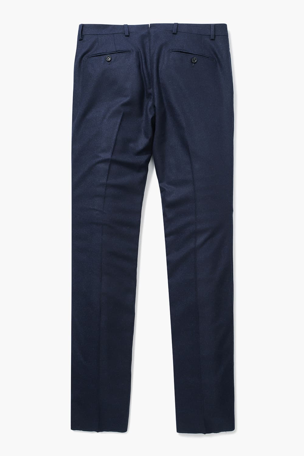 울 테이퍼드 다크네이비 팬츠