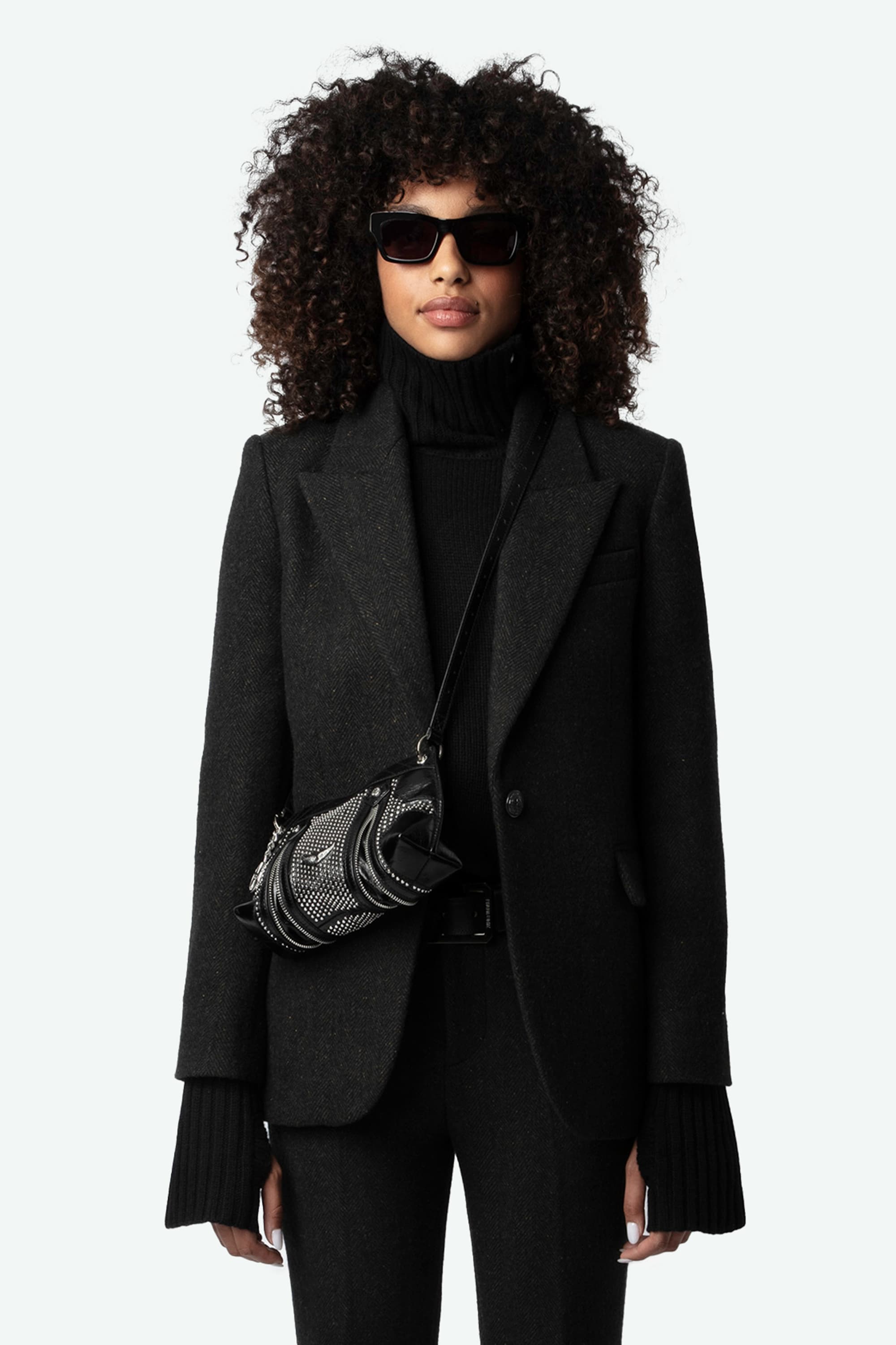 Vingt Chevron Wool Jacket