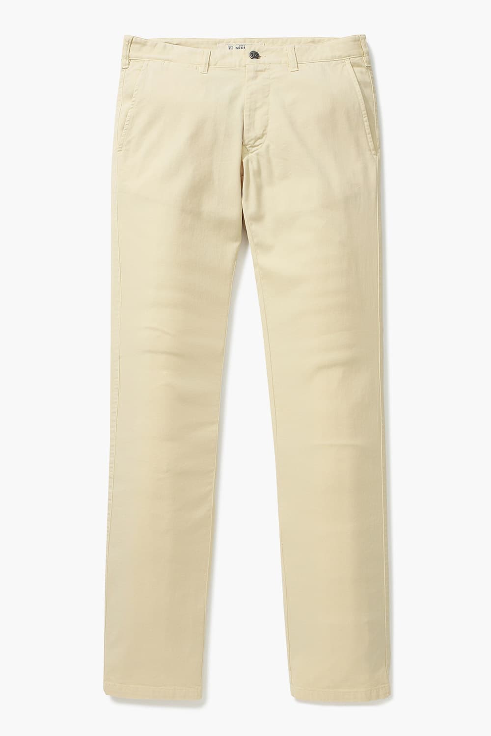 코튼 스트레이트 베이지 캐주얼 팬츠