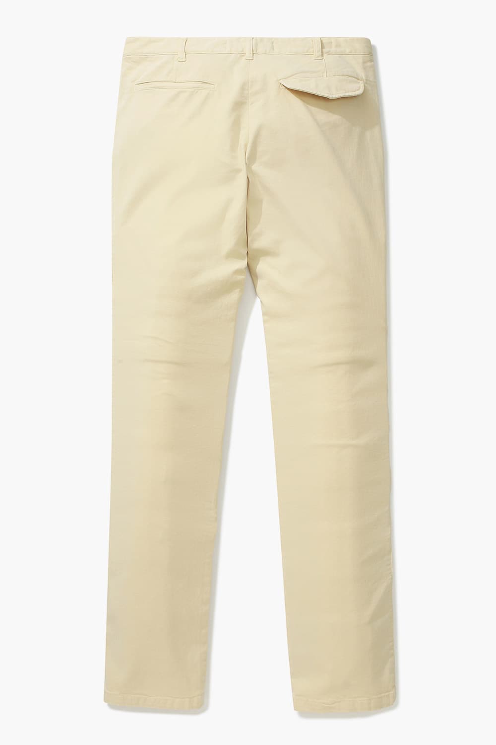 코튼 스트레이트 베이지 캐주얼 팬츠